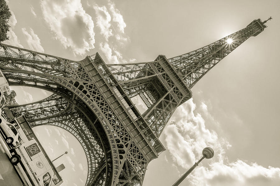 The Eiffel Tower Photograph by Nick Mares