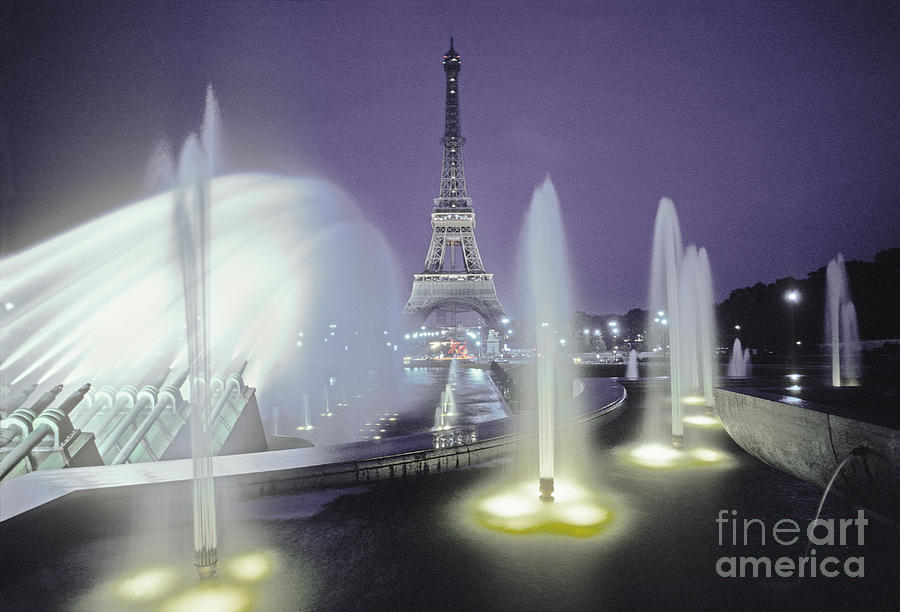 The Eiffel Tower Photograph by Ron Sanford