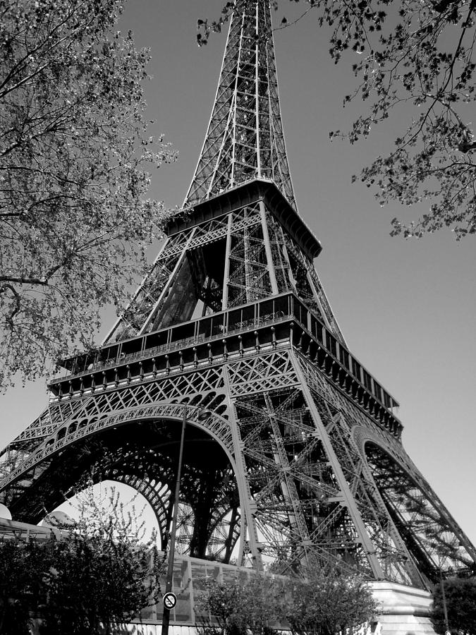 The Eiffel Tower Photograph by Simon Bergholm