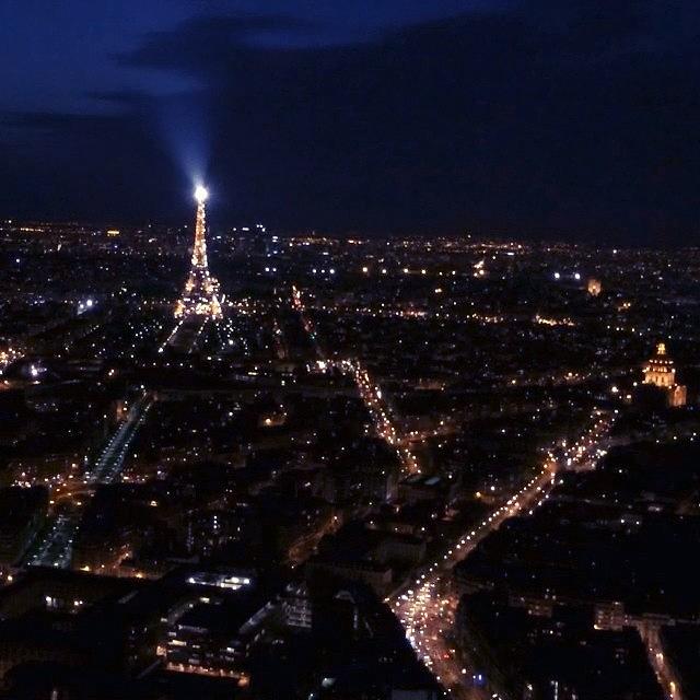 The Eiffel Towers Light Show Right Photograph by Vivienne Gucwa