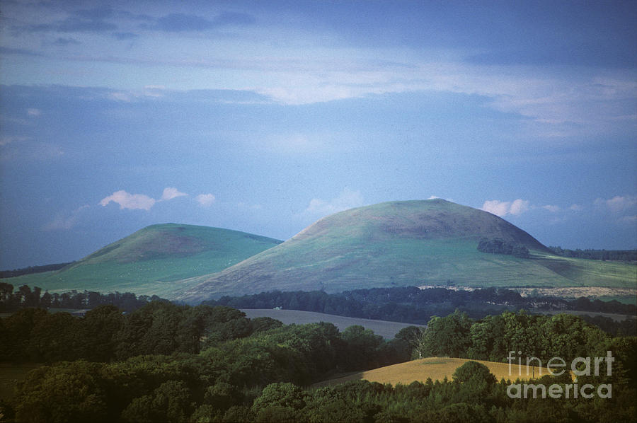The Minto Hills near Hawick Photograph by Phil Banks
