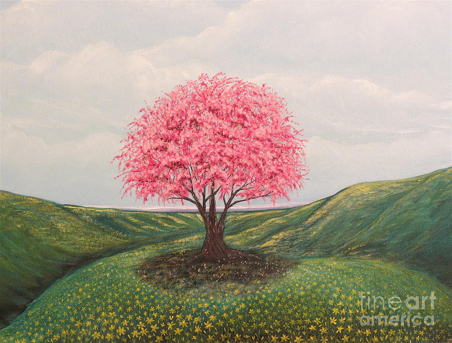 The Elysian Fields Painting by Aimee Mouw