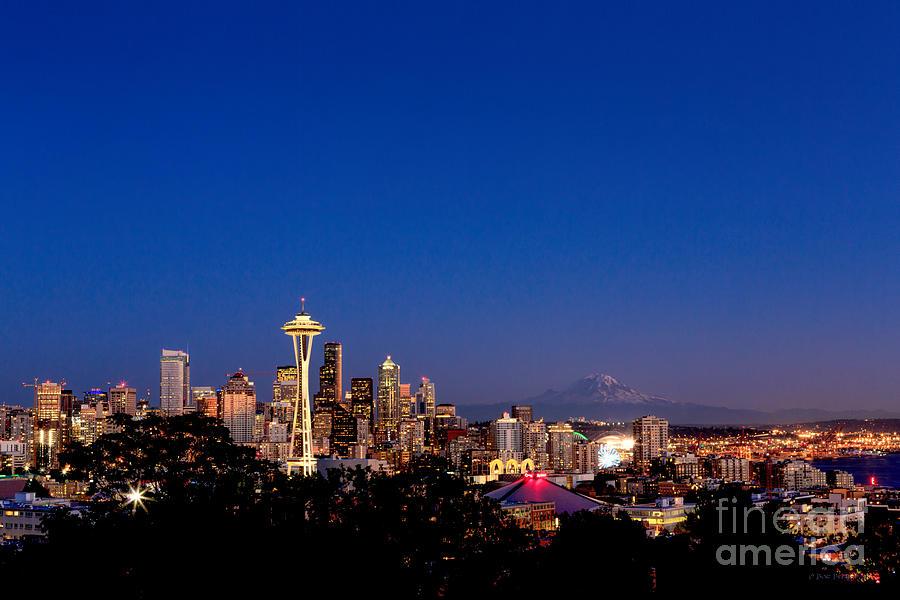 The Emerald City Photograph by Beve Brown-Clark Photography