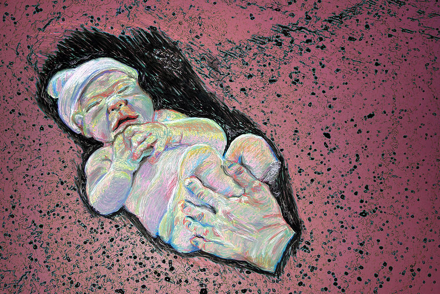 Chalk Drawing - The Emotional Rainbow by Gabriel Jeane