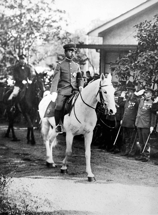 The Emperor Hirohito of Japan Photograph by Underwood Archives