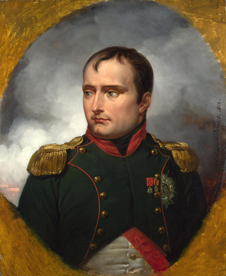 The Emperor Napoleon I Painting by Horace Vernet