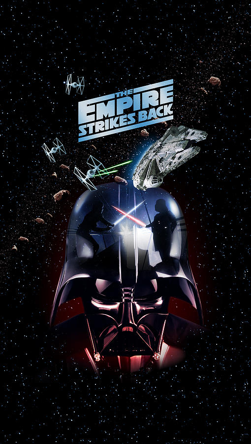 Star Wars Digital Art - The Empire Strikes Back Phone Case by Edward Draganski