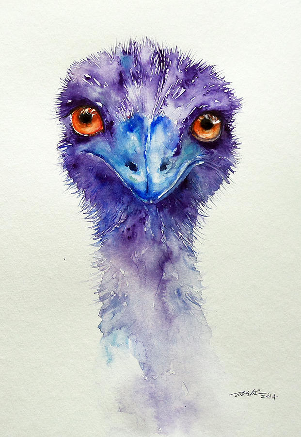 The Emu Painting by Arti Chauhan