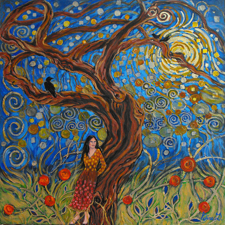 The Enchanted Dream Painting by Gina Grundemann