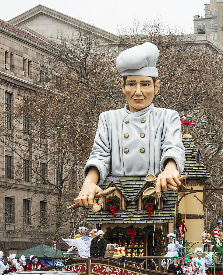 The Enchanting World of Lindt Chocolate Float at Macys Thanksgiving Day Parade #1 Photograph by David Oppenheimer