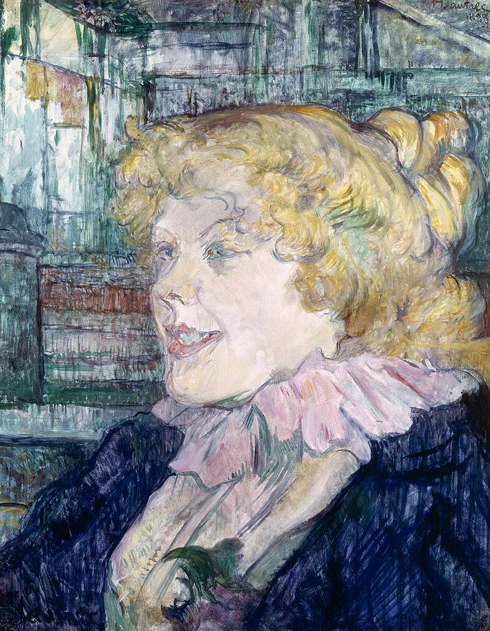 The English Girl From The Star At Le Havre, 1899 Oil On Panel Photograph by Henri de Toulouse-Lautrec