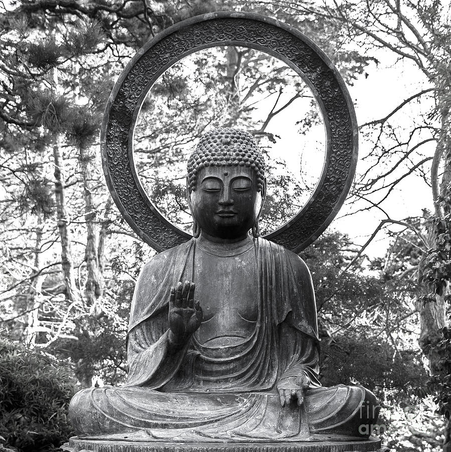 Siddhartha Gautama Photograph - The Enlightened One by Shishir Sathe