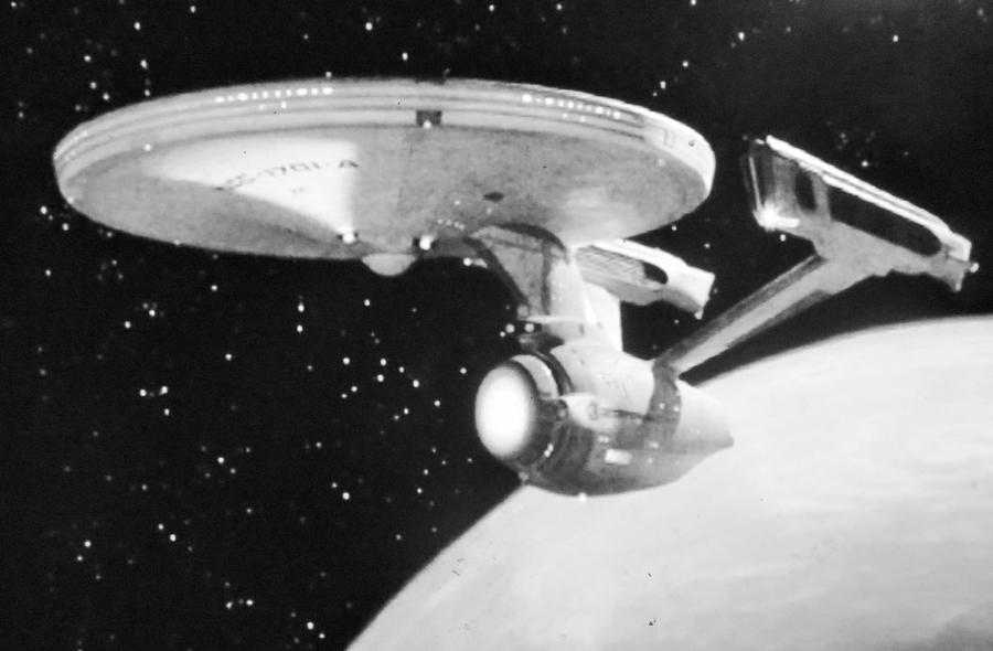 The Enterprise - Black and White Photograph by David Lovins - Fine Art ...