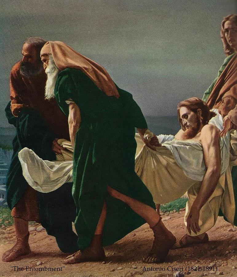 The Entombment Painting by Diane Strain