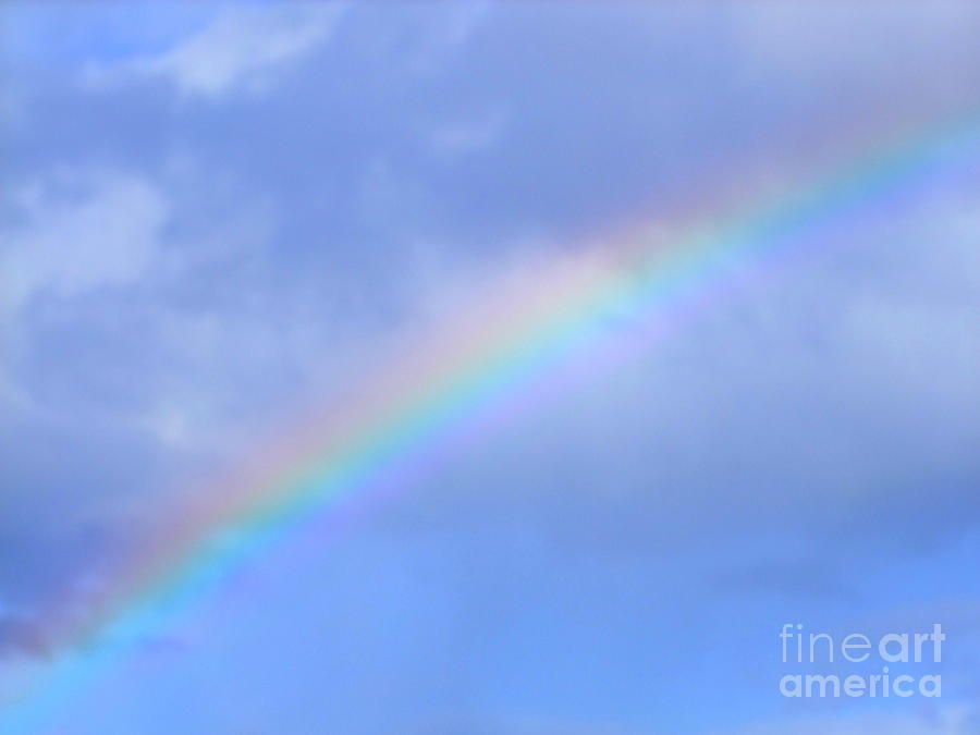 The Essence of a Rainbow Photograph by Mary Deal