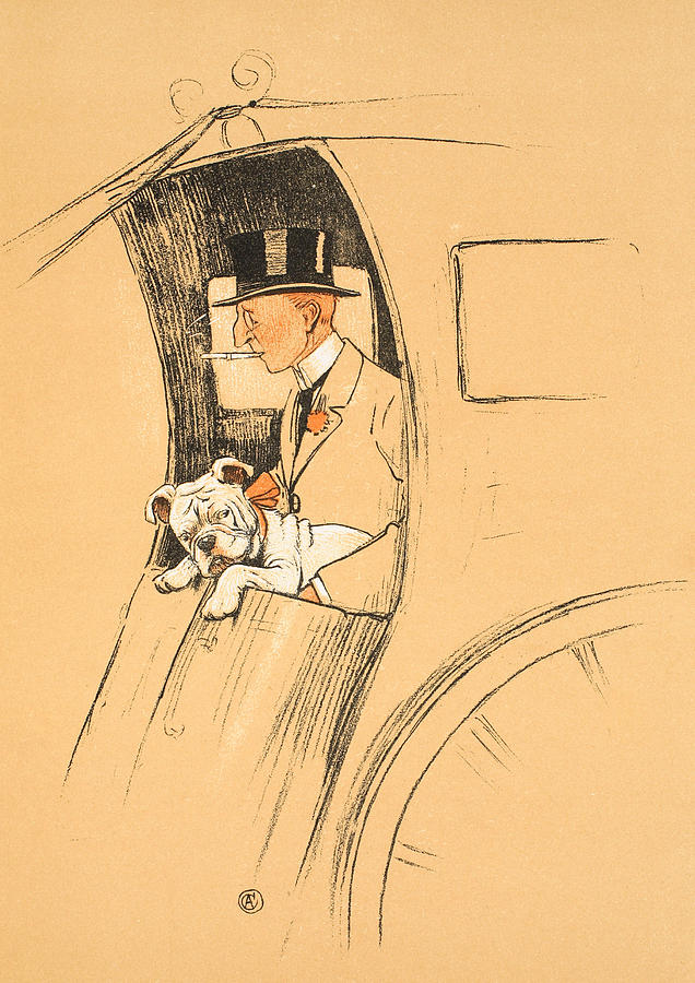 Aldin Painting - The Extra Passenger by Cecil Charles Windsor Aldin Aldin Painting - The Extra Passenger by Cecil Charles Windsor Aldin