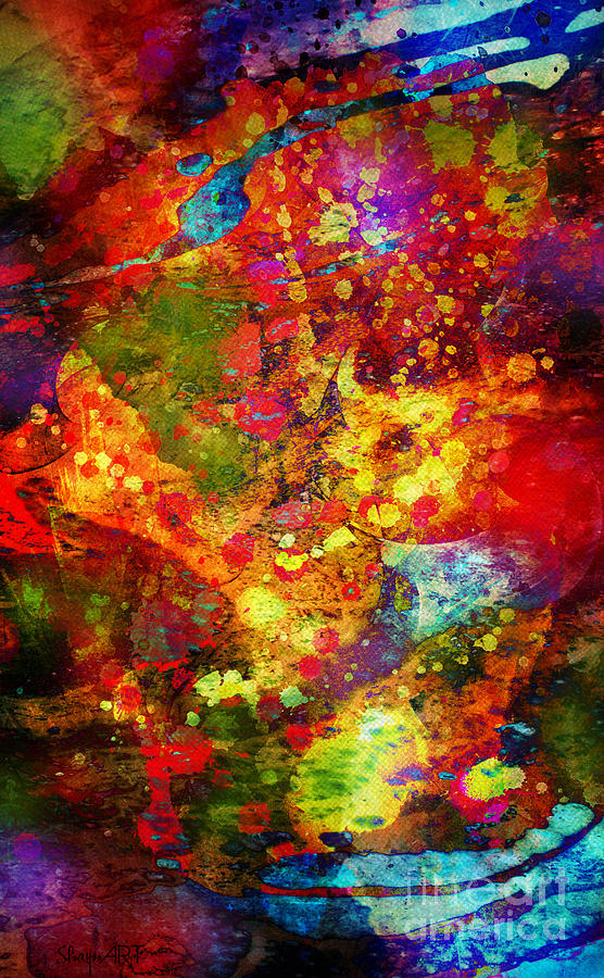 Crazy Digital Art - The Eye Of Craziness by Donika Mishineva Crazy Digital Art - The Eye Of Craziness by Donika Mishineva