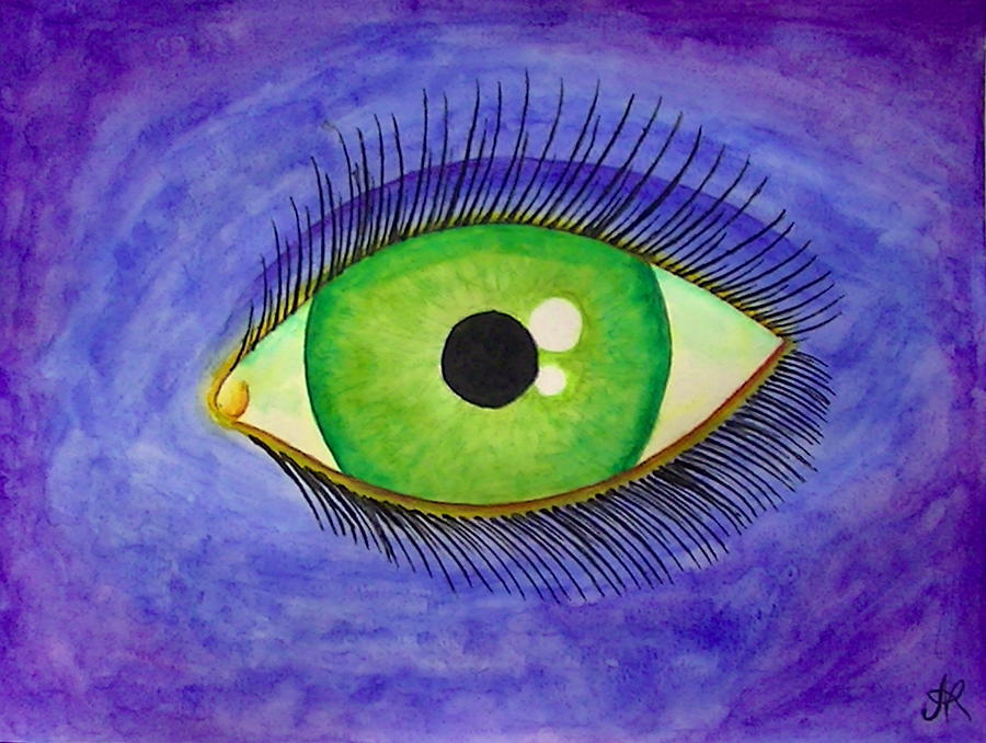 The Eye of the ONE II Painting by Nieve Andrea 