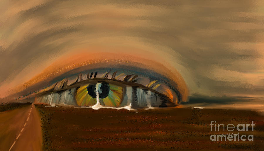 The Eye Of The Storm Painting