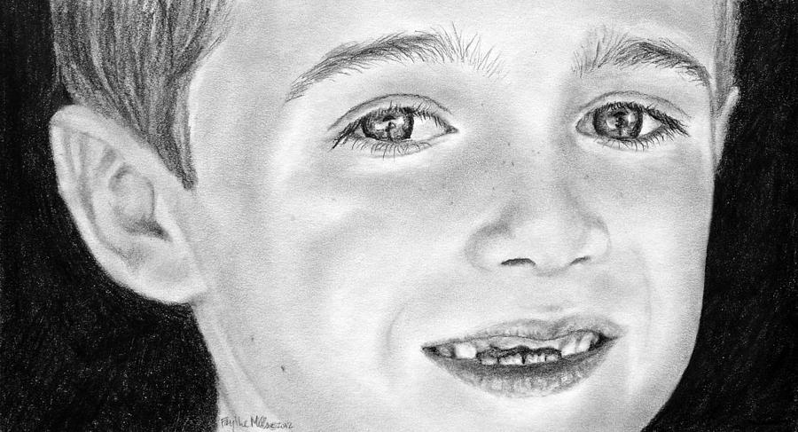 The Eyes - 5 Drawing by Faythe Mills - Fine Art America