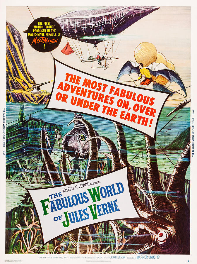 The Fabulous World Of Jules Verne, Us Photograph by Everett - Fine Art ...