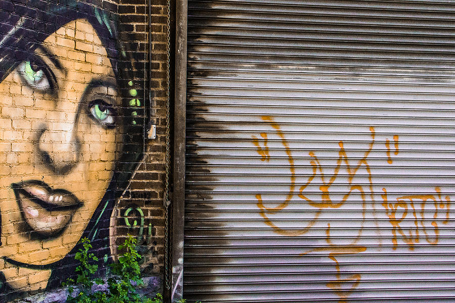 The Face Of Graffiti Photograph by Steven Bateson