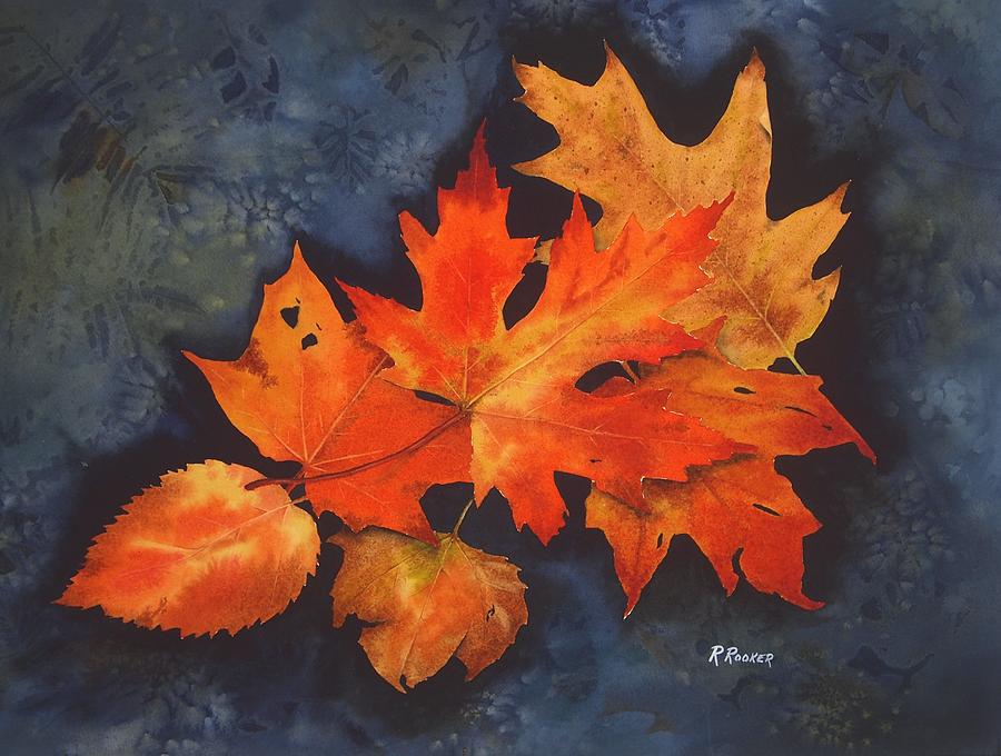 The Fall Collection Painting by Richard Rooker