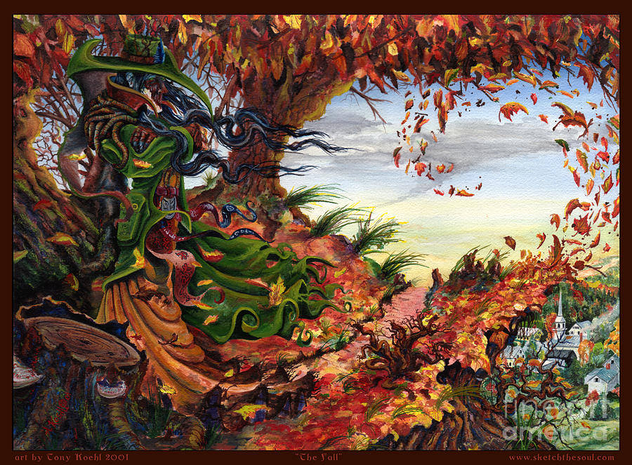 The Fall Painting by Tony Koehl