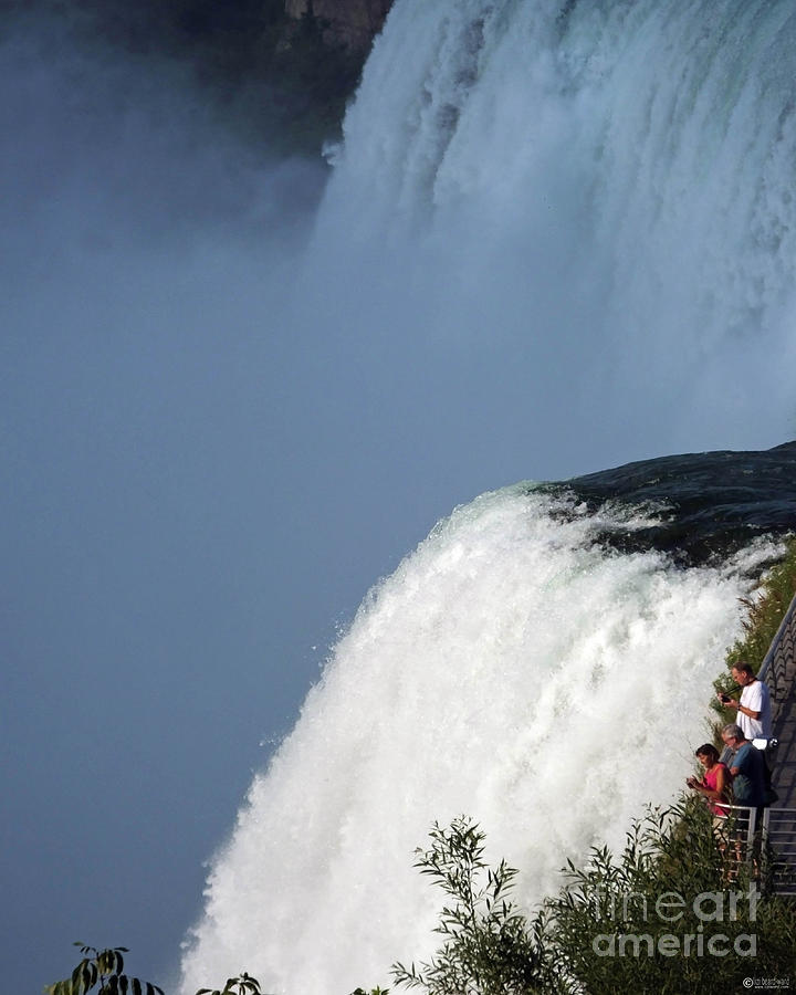The Falls at Niagara Photograph by Lizi Beard-Ward