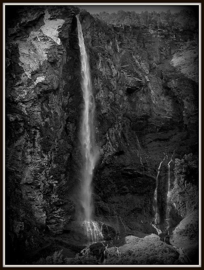 Waterfall Photograph - The Falls by David Kovac