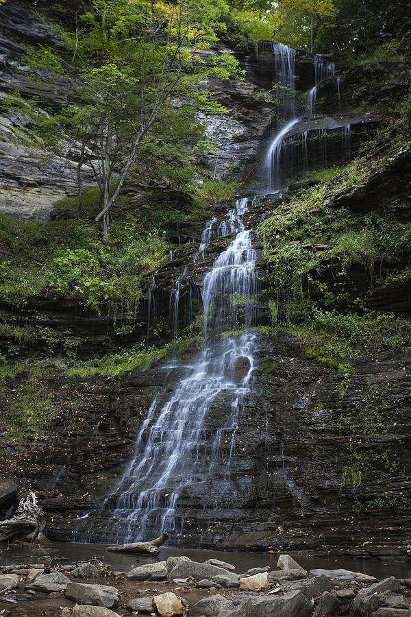 The Falls Of Gauley Bridge Photograph by Amber Kresge