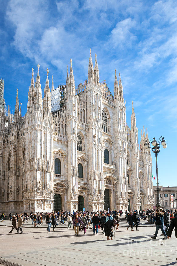 The famous Duomo - Milan - Italy Photograph by Matteo Colombo