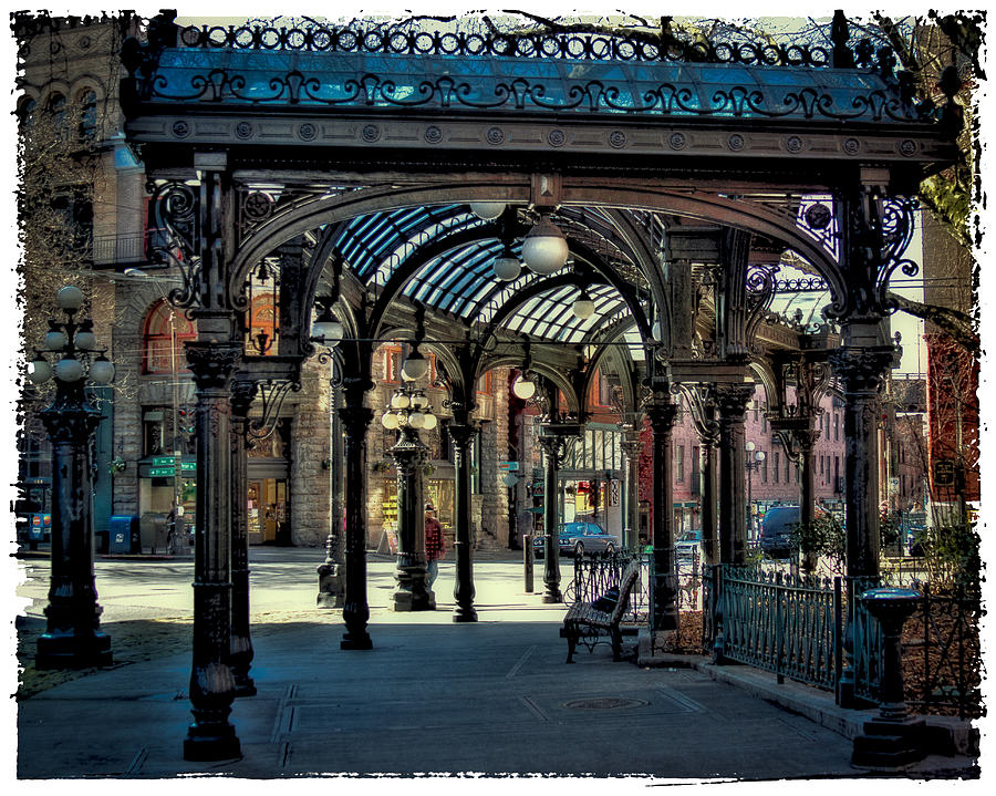 The Famous Pergola in Pioneer Square Photograph by David Patterson