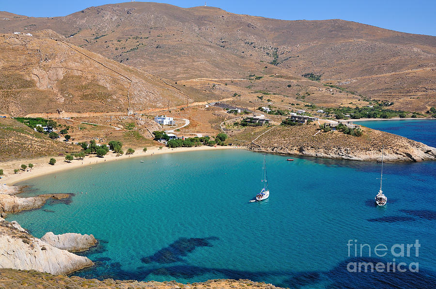 The famous Psili Ammos beach Photograph by George Atsametakis