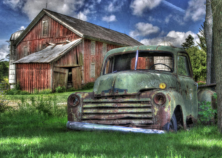 The Farm Truck Photograph by Lori Deiter