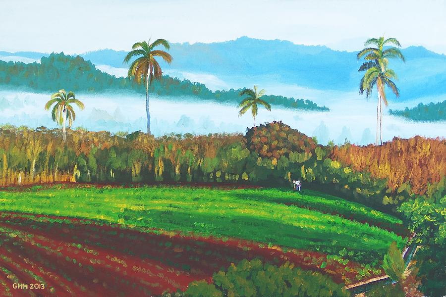 Landscape Painting - The Farmer by Glenn Harden