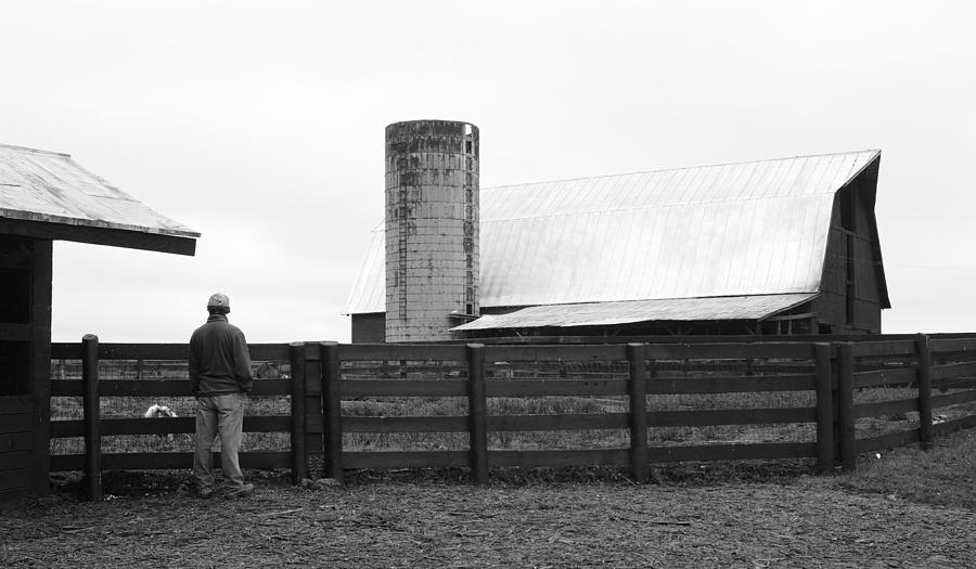 Farm Photograph - The Farmer by John Ayo