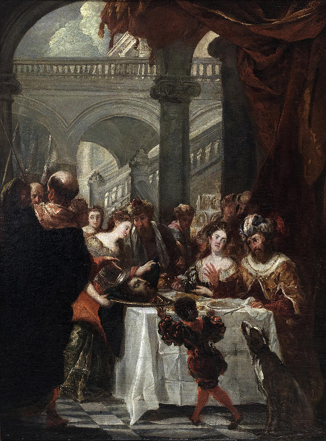 The Feast of Herod Painting by Juan Carreno de Miranda