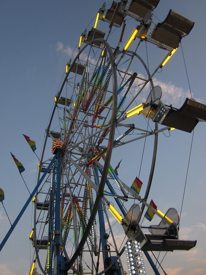 The Ferris Wheel Photograph by Guy Ricketts