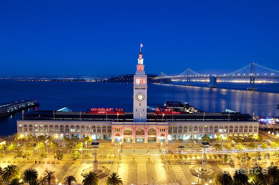 The Ferry Building in Downtown San Francisco Photograph by Mel Ashar