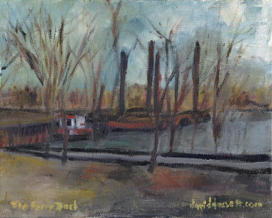 The Ferry Dock Painting by David Dossett