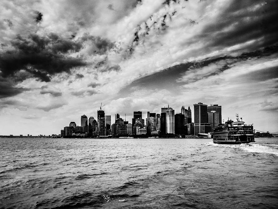 The Ferry to Manhattan Photograph by Hakon Soreide