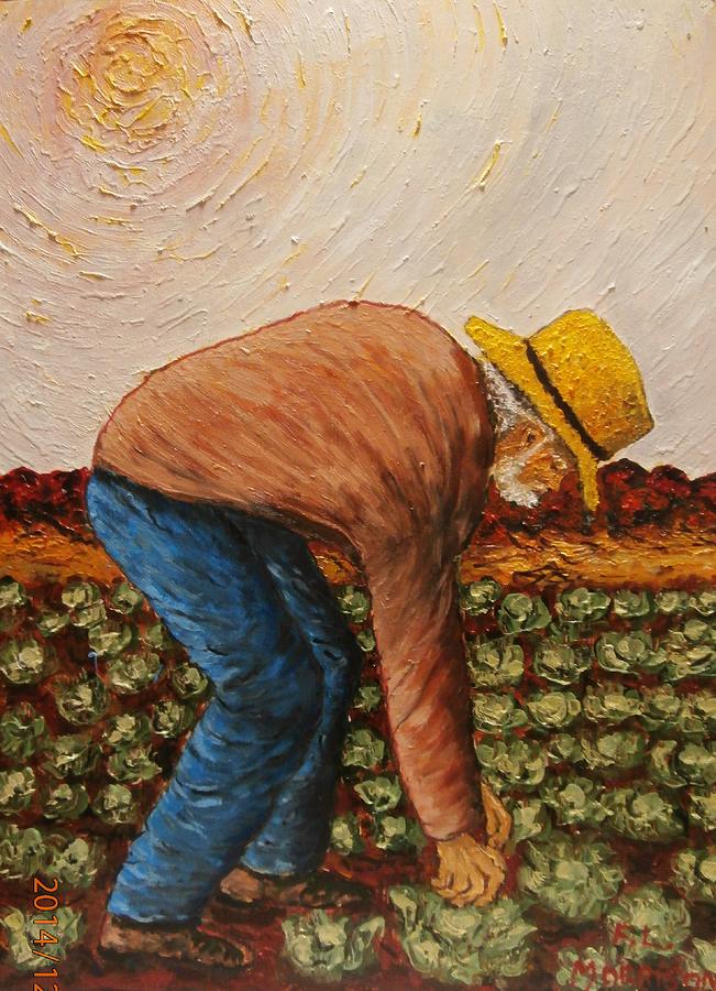 The Field Worker Painting by Frank Morrison