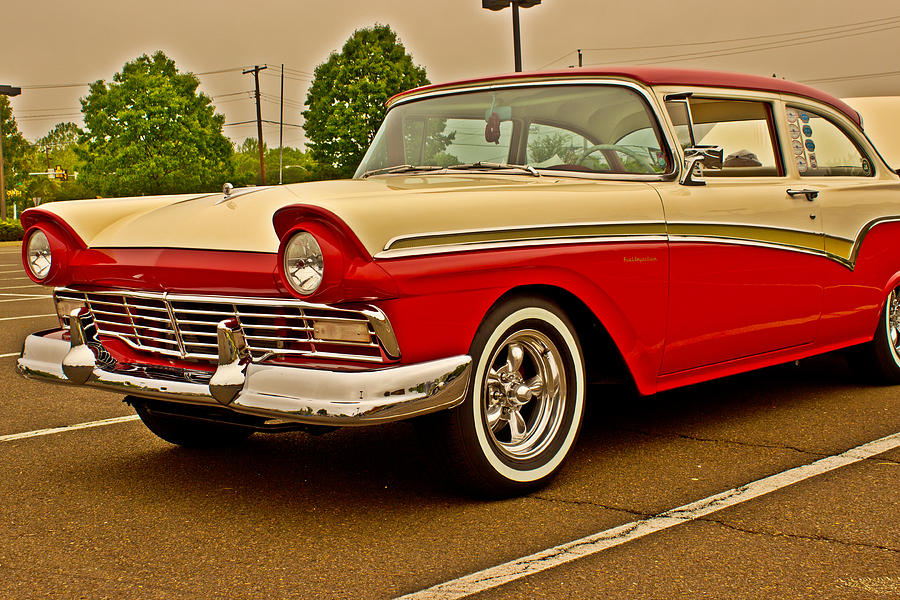 Car Photograph - The Fifties by Tom Gari Gallery-Three-Photography