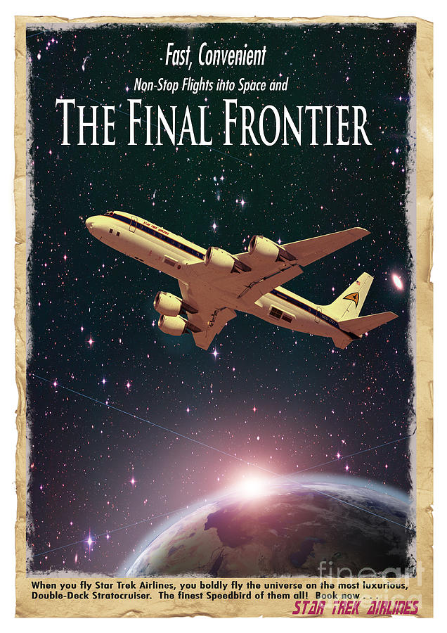 Star Trek Photograph - The Final Frontier by Juli Scalzi