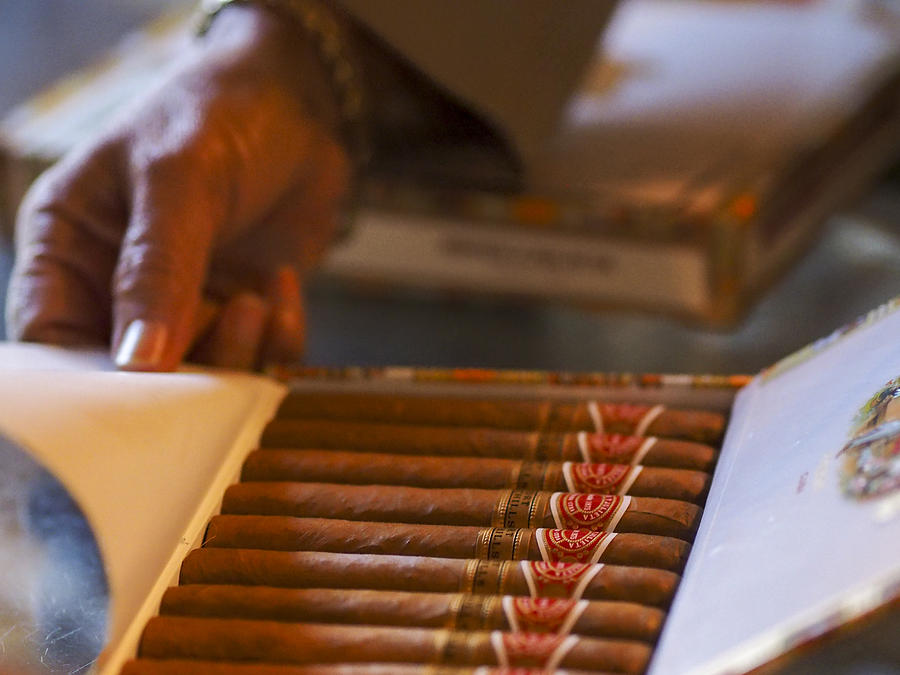 Cuban Cigars - Only The Finest Photograph by Jo Ann Tomaselli