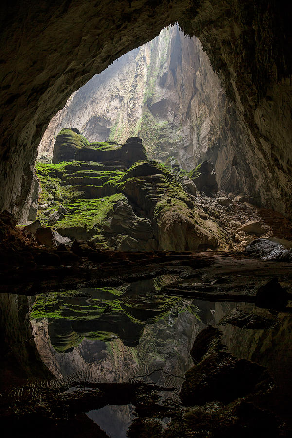 Nature Photograph - The First Doline In Hang Son Doong by Ryan Deboodt