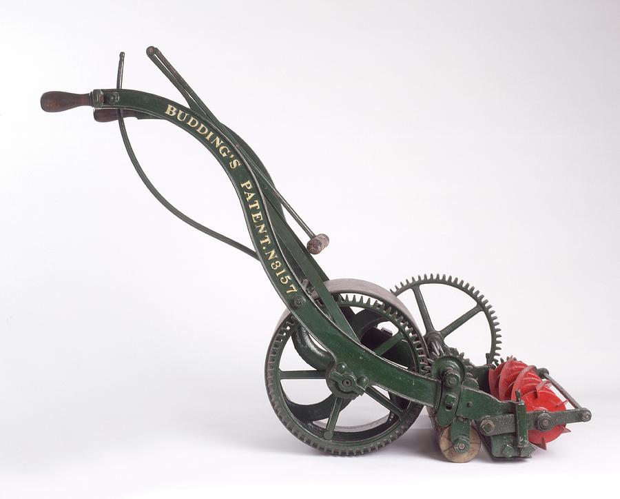 the-first-lawn-mower-dating-from-1830-photograph-by-dorling-kindersley-uig