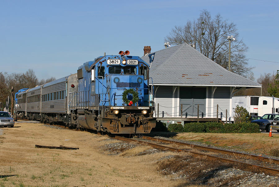 The First LC Santa Train 2006 Photograph by Joseph C Hinson