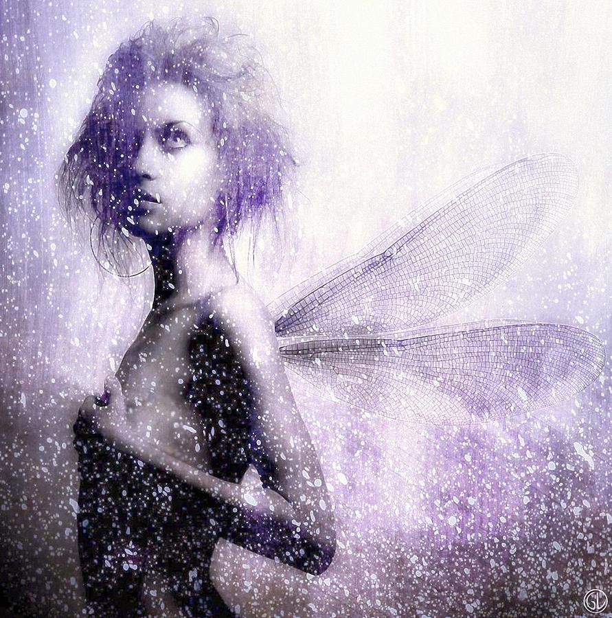 Fairy Digital Art - The first Spring fairy by Gun Legler